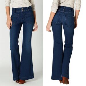 Anthropologie Holding Horses Flare Jeans Bell Bottom 70s Vibe High Waist size 29